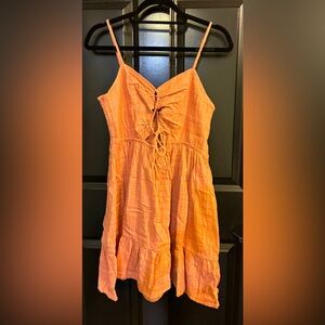 Brand New Never Worn Roxy Dusty Pink Summer Sleeveless Dress. Size XL